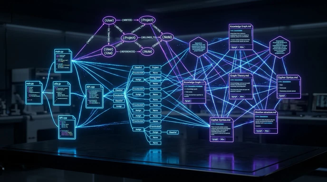Holographic 3D Knowledge Graph Network and Codebase Memory Architecture
